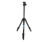 Tripode della Fotocamera con Palla Center Center Colonna a Rilascio Rapido Piastra in Alluminio Tripode di Viaggio in Lega per la Videocamera DSLR Scatto Ad Angolo Basso