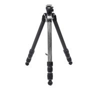 Tripode della Fotocamera in Fibra di Carbonio, 4 Sezioni Gambe e Testa a Sfera Idraulica, Treppiede per Fotografia di capacità di Carico da 60 Kg per la Fotografia