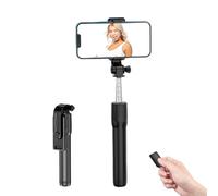 Tripode di cellulare | selfie stick | Polo fotografico rotazione a 360 °, fotocamera in modalità multipla, materiale in lega di alluminio, retrattile e selfie per telefono cellulare per smar