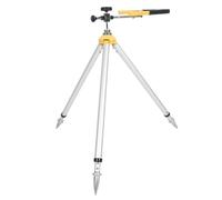 Tripode di Stazione Totale Regolabile, Staffa per Morsetto per Pole in Lega di Alluminio Altezza Retrattile 62-88 Cm, Staffa di Morsetto del Rigatto di Mini Torre Stabile per le