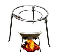 Trípode lagfire | Marco del horno triangular | Marco de estufa triangular resistente al calor para fogata al aire libre, cocina, viajes, supervivencia, pesca, fogata de senderismo triángulos