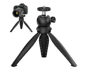 Trípode Para Teléfono Móvil | Soporte Portátil Extensible Para Teléfono,Accesorios De Fotografía Y Grabación Estudio Escritorio Coche Exteriores Camping | Trípode Teléfono Portátil Extensible Peq