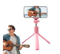 Tripode telefonico - Porta del telefono telescopico con otturatore wireless telecomando | Trippiedi da viaggio leggeri per dispositivi mobili, perfetti per foto, video e creazione di contenuti