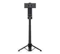 Tripode telefonico - Tripode selfie stick | Supporto treppiede telefonico | Monopode di viaggio compatto | Supporto per impugnatura regolabile con telecomando wireless | Montaggio della fotocamera di