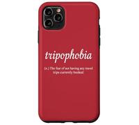 Tripofhobia Definizione Wanderlust Digital Nomad World Travel Custodia per iPhone 11 Pro Max
