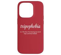 Tripofhobia Definizione Wanderlust Digital Nomad World Travel Custodia per iPhone 14 Pro