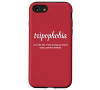 Tripofhobia Definizione Wanderlust Digital Nomad World Travel Custodia per iPhone SE (2020) / 7 / 8