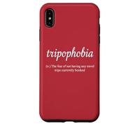 Tripofhobia Definizione Wanderlust Digital Nomad World Travel Custodia per iPhone XS Max