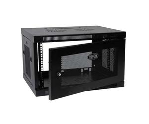 Tripp Lite 6U - Armadietto per server con montaggio a parete, basso profilo e profondità switch (SmartRack SRW6U) Standard 6U Nero