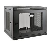 Tripp Lite by Eaton SmartRack 9U Low Profile Switch-Depth-Plus - Mini rack da parete, colore: Nero (SRW9UDP)