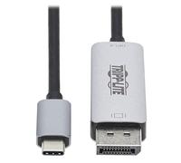 Tripp Lite Cavo adattatore da USB-C a DisplayPort, cavo adattatore compatibile Thunderbolt 3 da USB C a DP M/M, DisplayPort 1.4, 8K UHD, 0.9 m (U444-003-DP8SE)