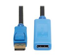 Tripp Lite Cavo di prolunga DisplayPort 8K da 9 piedi con ripetitore attivo, DP maschio a femmina a DP, 8K@60Hz, porta di visualizzazione 1.4, HDR, 4:4 Chroma, HDCP 2.2, conforme a TAA (P579-009-8K6)