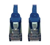 Tripp Lite Cavo Ethernet Cat6a 10G, cavo patch di rete STP sottile modellato antigroviglio (RJ45 M/M), blu, 0,9 metri, garanzia del produttore (N262-S03-BL)