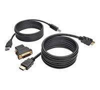 Tripp Lite Kit cavo KVM HDMI DVI USB da 1,8 m USB A/B tastiera video mouse 6' (P782-006-DH)