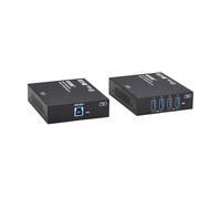Tripp Lite Kit extender USB a 4 porte su Ethernet, HDBaseT-USB3 su Cat6a, USB-A 3.2 Gen 1 da 5 Gbps, fino a 100 metri, cavo di alimentazione, RS-232, conforme TAA, garanzia di 1 anno (BHDBT3-USB)