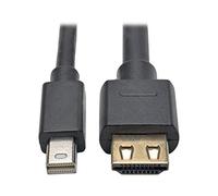 Tripp Lite Mini DisplayPort 1.2a a HDMI 2.0 Active cavo adattatore con presa HDMI 4K HDCP 2.2, 3' (P586-003-HD-V2A)