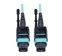 Tripp Lite N844-03M-12-P cavo a fibre ottiche 3,05 m OM3 MTP Black,Turquoise