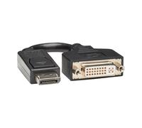 Eaton DisplayPort to DVI Adapter Cable Converter Extender, maschio-femmina, risoluzione 1080p @ HD, porta displayPort++ dual-mode, cavo da 6 pollici (P134-000)