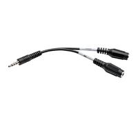 Tripp Lite P318-06N-MFF - Adattatore splitter per cuffie, colore: Nero