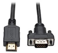 Eaton Cavo adattatore attivo da HDMI a VGA (da HDMI a HD15 a basso profilo M/M), 3 piedi (0.9 m)