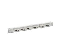 Tripp Lite Pannello patch serie a 24 porte 1U montaggio su rack, Ethernet Cat6 RJ45, conforme 4PPoE/4 PoE++, 110/Krone, terminazione 568A/B, conforme TAA, bianco, garanzia a vita del produttore (N252