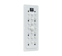 Tripp Lite Piastra pressacavo per server rack 3R e NEMA 4 armadi con certificazione NEMA 4, 21 porte, membrana mantiene protette le porte inutilizzate, garanzia di 2 anni (SRGP3RM)