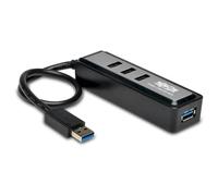 Tripp Lite Portable 4-Port Usb 3.0 Superspeed Mini Hub With Built OFF-ACC NUOVO