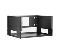 Tripp Lite SRWO4UBRKTSHELF - Staffa di montaggio a parete 4U per piccoli interruttori e pannelli patch, profondità 37,5 cm, porta a cerniera per accesso alle apparecchiature, garanzia di 5 anni