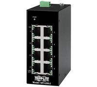 Tripp Lite Switch di rete Ethernet industriale a 8 porte 10/100 Mbps da -40 ° a 150 ° F Intervallo di temperatura Supporto DIN non gestito conforme TAA (NFI-U08-2)