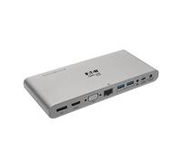 Tripp Lite U442-DOCK4-INT Docking Station cablata USB 3.2 Gen 2 (3.1 Gen 2) Tipo-C Grigio - Nouvo