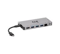 Tripp-Lite - U442-DOCK5D-GY replicatore di porte e docking station per laptop Cablato USB 3.2 Gen 1 (3.1 Gen 1) Type-C Grigio - SPEDIZIONE GRATUITA