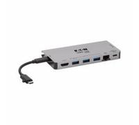 Tripp Lite U442-DOCK5D-GY replicatore di porte e docking station per laptop Cabl
