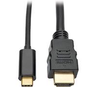 Tripp Lite U444-003-H cavo adattatore da USB-C (tipo-C) a HDMI 4K, USB 3.1 Gen 1, compatibile Thunderbolt 3, 4K x 2K a 30Hz, M/M, 0,91 m