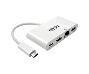 Tripp Lite U444-06N-H4GU-C cavo e adattatore video USB C USB C + USB A + HDMI Bianco