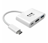 Tripp Lite USB-C to HDMI Multiport Adapter withPD Charging USB Type C to HDMI (U