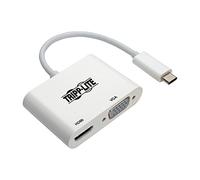 Tripp Lite U444-06N-HV4K cavo e adattatore video 0,1524 m USB C HDMI + VGA (D-Sub) Bianco