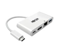 TRIPP LITE USB-C Maschio a HDMI/USB-A/USB-C/Ethernet Cavo Adattatore Femminile H