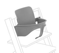Tripp Trapp Baby Set 2 di Stokke, Storm Grey - Ideale per bambini dai 6 ai 36 mesi - Trasforma le sedie Tripp Trapp prodotte dopo maggio 2003 in un comodo seggiolone
