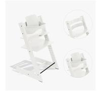 Tripp Trapp Bianco Bundle con Baby Set bianco Stokke