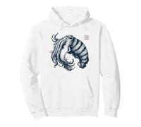 Trippa mistica - Design Giapponese dell'Oceano Felpa con Cappuccio