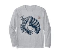 Trippa mistica - Design Giapponese dell'Oceano Maglia a Manica