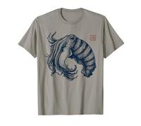 Trippa mistica - Design Giapponese dell'Oceano Maglietta