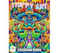 Trippy Art Coloring Book: Abstract Pattern Illustrations, Surreal Inspired Shapes, and Imaginative Visual Art Scenes