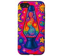 Trippy Lava Lampada Space Art Retro Psichedelico Vibes Custodia per iPhone SE (2020) / 7 / 8