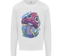 Trippy Magia Fungo Lsd Bambini Felpa Maglione