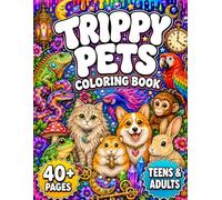 Trippy Pets Coloring Book