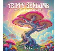 Trippy Shrooms: 12x12 Wall