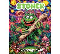 Trippy Vibes Stoner Coloring Book: 40+ Psychedelic, Retro & Funny Pages for Adults to Relax and Unwind