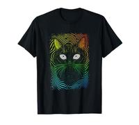 Trippy Weirdcore Cat gothic punk grunge dreamcore aesthetic Maglietta