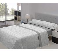 Triptico toolosa grigio letto 135 cm